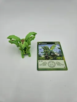 Bakugan Evolutions Series Ventus Nillious Brawler Figure w/Card - Image 1