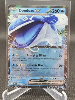 Pokemon TCG - Dondozo EX - Double Rare Holo Card 066/182 Sv10: Destined Rivals - Image 1