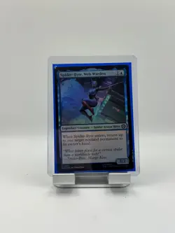 MTG, Spider-Byte, Web Warden FOIL 44 NM Marvel's Spider-Man Foil - Image 1