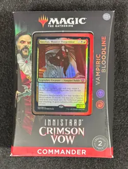 Magic the Gathering MTG Innistrad CRIMSON VOW Commander Deck VAMPIRIC BLOODLINE - Image 1