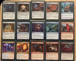 MTG EDH Used Pre Constructed Deck Black Red Blue PirateAdmiral Brass Unsinkable - Image 4