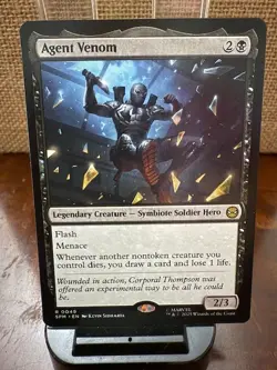 MTG Marvel's Spider-Man Agent Venom - Rare Regular 0049 NM/M+! - Image 1