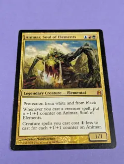 MTG Magic: Commander 2011: Animar, Soul of Elements #181/318 Mythic - MP - Image 1