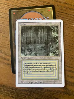 Bayou dual MTG sticker cEDH revised - Image 1