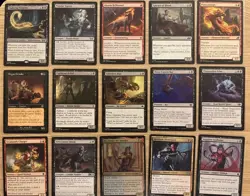 Budget Casual Commander MTG Deck Red Black Burn Rankle & Torbran Ready To Play - Image 2