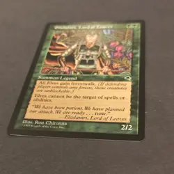 1997 MTG Tempest "Eladamri, Lord Of Leaves" Card Near Mint Magic The Gathering - Image 5