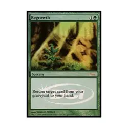 WOTC MtG Judge Promos Regrowth (P) (Foil) VG - Image 1