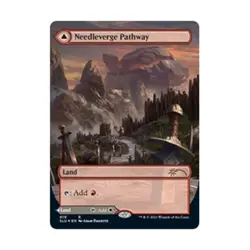 WOTC MtG Secret Lair Series Needleverge Pathway (Borderless) (R) (Foil) NM - Image 1