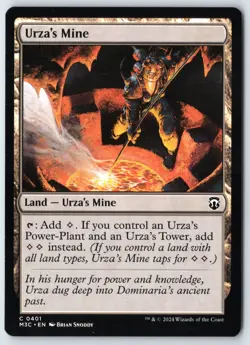 Urzatron Tron Land Set - 1 of Each - Urza's Mine Tower Power Plant - MTG - Magic - Image 3