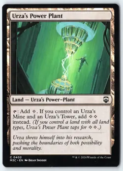 Urzatron Tron Land Set - 1 of Each - Urza's Mine Tower Power Plant - MTG - Magic - Image 4