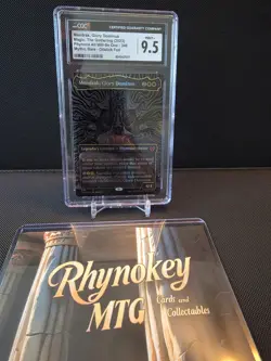 MTG Mondrak, Glory Dominus Oil Slick Raised Foil CGC MINT 9.5 - Image 1