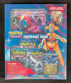 POKEMON DEOXYS BOX 2013 Box SEALED with BW PLASMA STORM Boundaries Crossed PACK! - Image 1