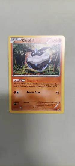 Carbink 50/124 Non Holo XY Fates Collide Pokemon Card NM - Image 1