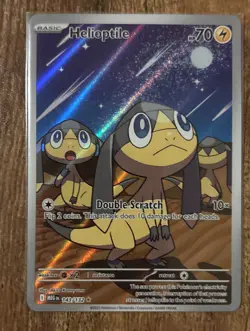Helioptile 143/132 IR Illustration Rare Mega Evolutions Pokemon TCG NM - Image 1