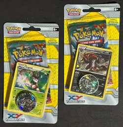 POKEMON XY FURIOUS FISTS CHECKLANE BLISTER BOOSTER PACK BOTH ZOROARK & GOGOAT - Image 1