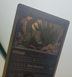 2016 Pokemon Fates Collide #56 Tyranitar Holo Rare NM to Mint Condition - Image 4
