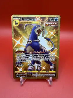Pokemon TCG Houndoom 179/163 Secret Rare Battle Styles NM - Image 1