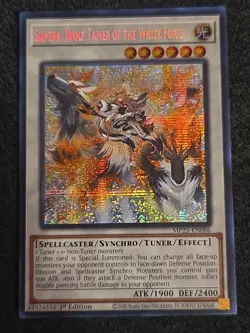 Yugioh Silvera, Wolf Tamer of the White Forest MP25-EN086 1st Edition PSR NM - Image 1