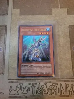 YUGIOH ELEMENTAL HERO OCEAN JUMP-EN013 ULTRA LIMITED ED VLP - Image 1