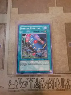 YUGIOH LIMITER REMOVAL PSV-064 SUPER UNLIMITED ED NM 1996 - Image 1
