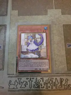 YUGIOH LAUNDRY DRAGONMAID MAGO-EN021 GOLD 1ST ED NM - Image 1