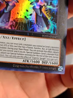 Gigantic Spright POTE-EN047 Ultra Rare NM Yugioh - Image 4