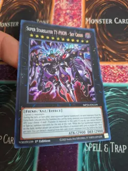 Yugioh Super Starslayer TY-PHON - Sky Crisis MP24-EN119 Prismatic Secret 1st NM - Image 2