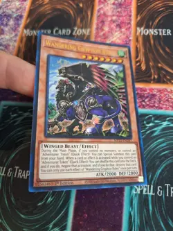 Yugioh Wandering Gryphon Rider MP23-EN267 Ultra Rare 1st Edition Near Mint - Image 2