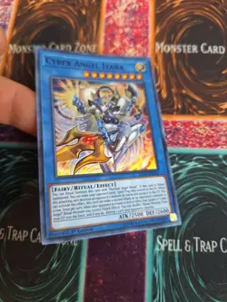 Yugioh Cyber Angel Izana LED4-EN012 Super Rare 1st Edition Near Mint - Image 2