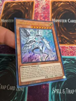 Yugioh Blue-Eyes Abyss Dragon MAMA-EN056 Ultra Rare 1st Edition Near Mint - Image 2