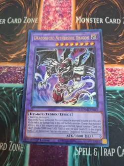 Yugioh Dragonecro Nethersoul Dragon MAMA-EN062 Ultra Rare 1st Edition Near Mint - Image 1