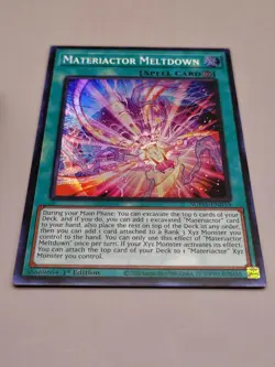 Yugioh! Materiactor Meltdown - SUDA-EN059 - Super Rare - 1st Edition Near Mint, - Image 1