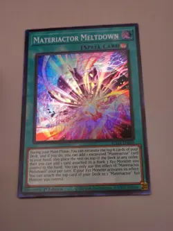 Yugioh! Materiactor Meltdown - SUDA-EN059 - Super Rare - 1st Edition Near Mint, - Image 2