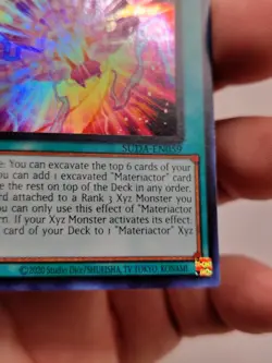 Yugioh! Materiactor Meltdown - SUDA-EN059 - Super Rare - 1st Edition Near Mint, - Image 4