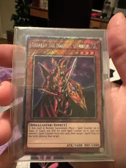 Breaker the Magical Warrior (Platinum Secret Rare) - 1st Edition RA03 NM YuGiOh - Image 1