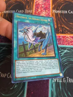 Yugioh Dracoback, the Rideable Dragon MAMA-EN091 Ultra Rare 1st Edition NM - Image 2