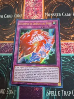 Yugioh Exchange of Despair and Hope MAMA-EN030 Ultra Rare 1st Edition Near Mint - Image 1