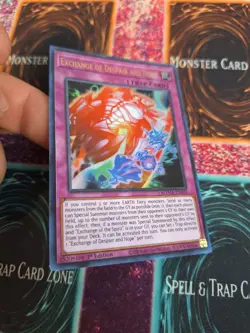 Yugioh Exchange of Despair and Hope MAMA-EN030 Ultra Rare 1st Edition Near Mint - Image 2