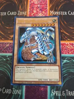 Yugioh Blue-Eyes White Dragon LC01-EN004 Ultra Rare Limited Near Mint - Image 1