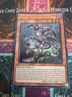 Yugioh Loris, Lady of Lament MP24-EN164 Ultra Rare 1st Edition Near Mint - Image 1