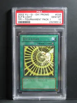Elf 's Light TP1-006 Tournament Pack 1 Yugioh Card PSA 10 (Gem Mint) - Image 1