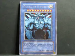 Obelisk the Tormentor JMP-EN004 Yugioh Card (Light Played) - Image 1