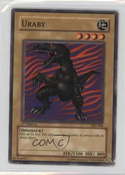 Uraby 1st Ed. YuGiOh Starter Deck Kaiba Evolution #SKE-006 2004 READ - Image 1