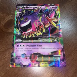 Pokemon Mega M Gengar EX Holo Card 35/119 Phantom Forces XY - Image 2