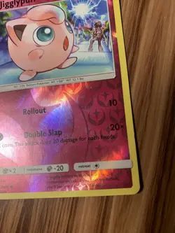 Jigglypuff Reverse Holo 71/111 Pokemon TCG Trading Card Crimson Invasion -- 2017 - Image 3