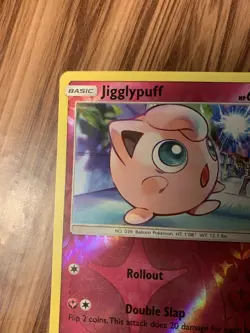 Jigglypuff Reverse Holo 71/111 Pokemon TCG Trading Card Crimson Invasion -- 2017 - Image 4
