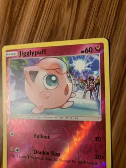 Jigglypuff Reverse Holo 71/111 Pokemon TCG Trading Card Crimson Invasion -- 2017 - Image 5
