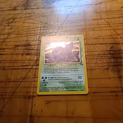 Pokemon Muk TCG Fossil Card 13/62 Holo Unlimited Rare Heavy Play - Image 3