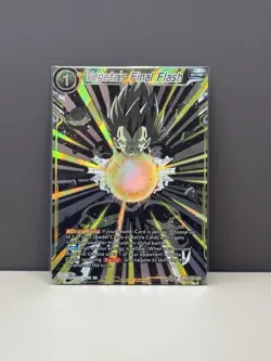 Dragon Ball Super Card Game Vegeta's Final Flash IAR Foil Card BT9-133 - Image 1