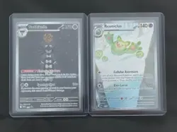 Pokemon Black Bolt And White Flare Promo Card Gothitelle 211 and Reuniclus 212 - Image 1